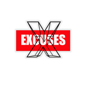 The No Excuses Stickers