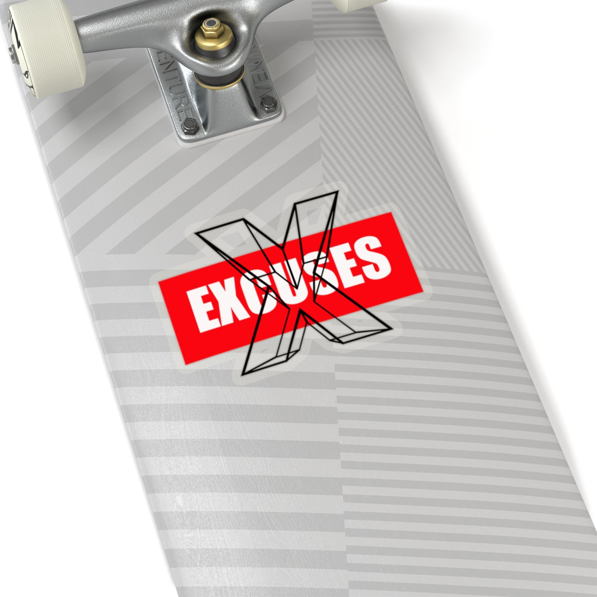 The No Excuses Stickers