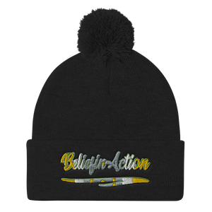 The BeliefinAction Pom-Pom Beanie