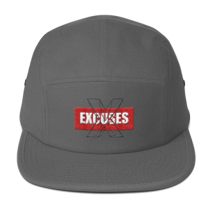 No Excuses Five Panel Cap