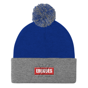 The No Excuses Pom Pom Knit Cap